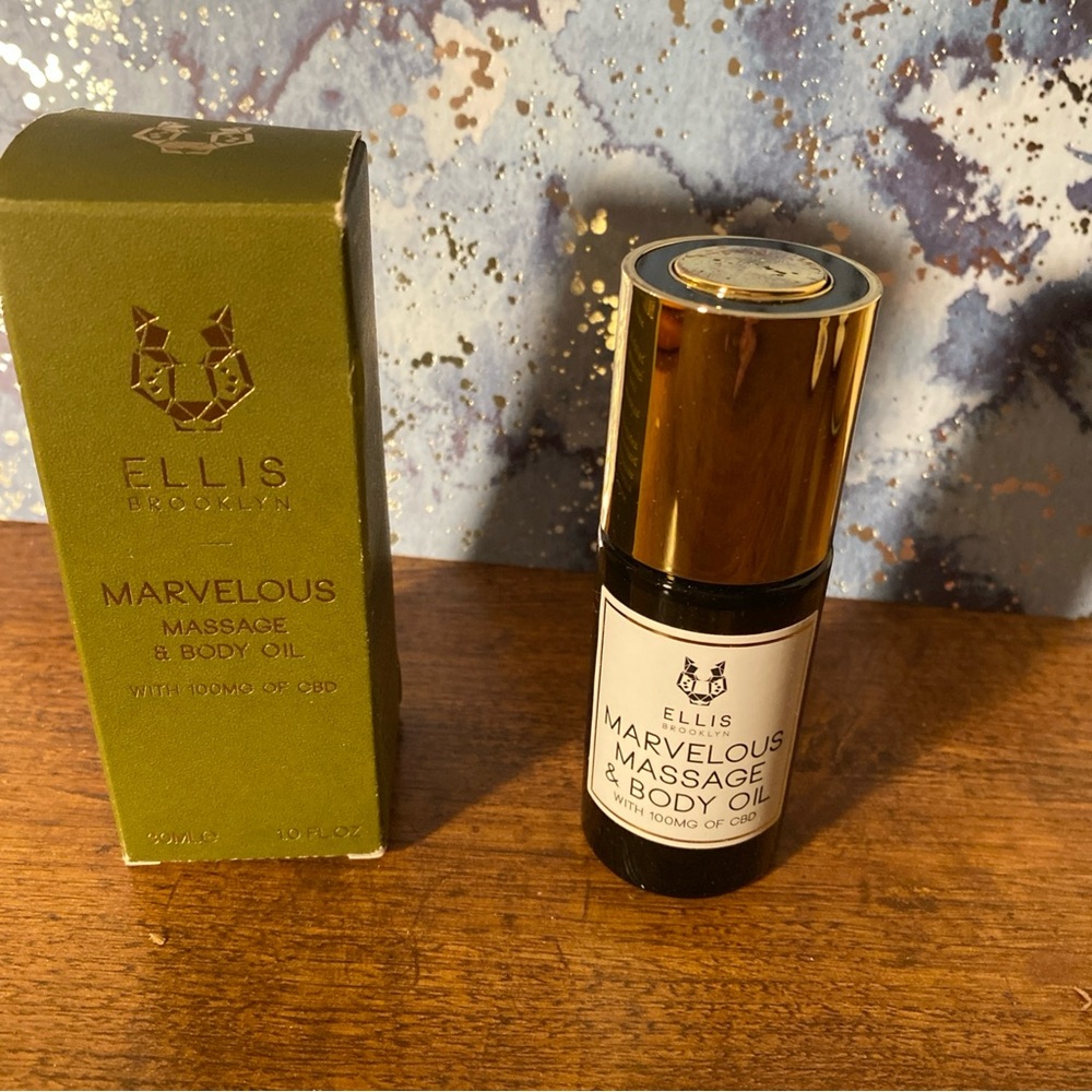 Ellis Brooklyn Marvelous Body Oil with Gold Cap